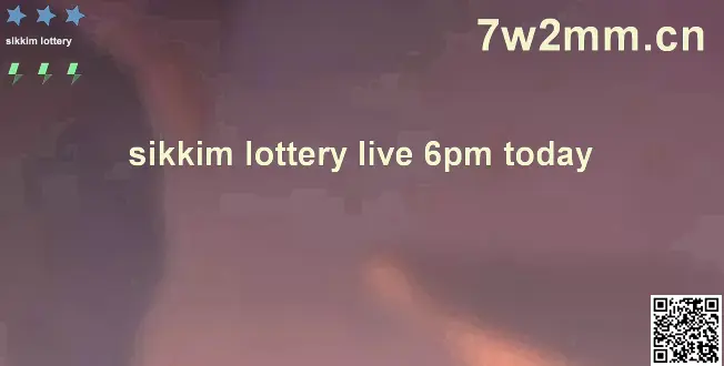 Sikkim lottery live 6pm today official guide image