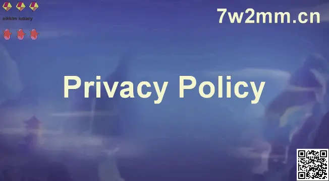 Privacy Policy and data protection banner for sikkim lottery (Author: Jain Yusuf)